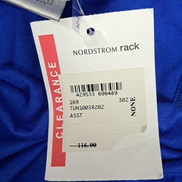 Alberto Makali blue top with zipper detail size small - Picture 6 of 6